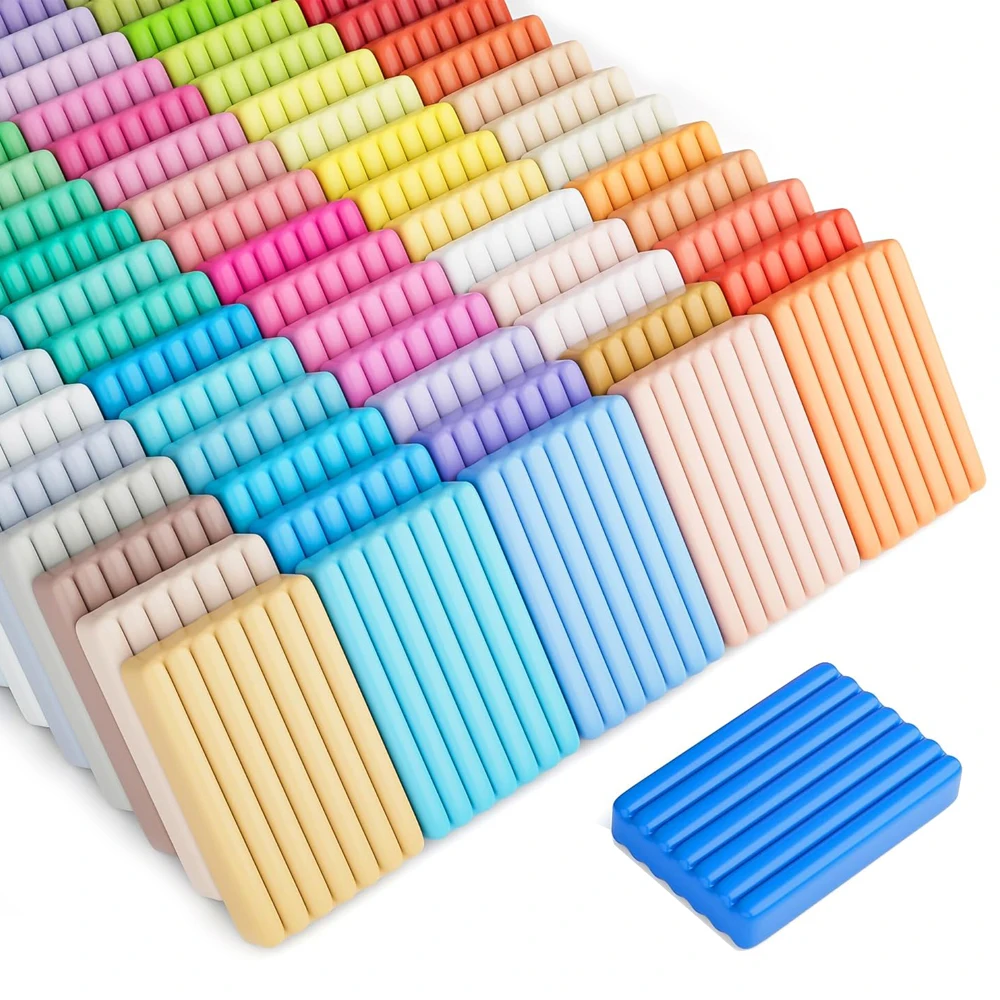 Make Your Own Clay Jewelry Craft Kit For Girls Arts And Crafts For Kids Ages 8+ Oven Bake Polymer Clay Kit Creating Jewelry