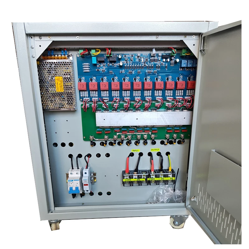 10KVA 20KVA 30KVA 50KVA 3 Phase Servo Motor Intelligent Automatic Voltage Regulator Stabilizer
