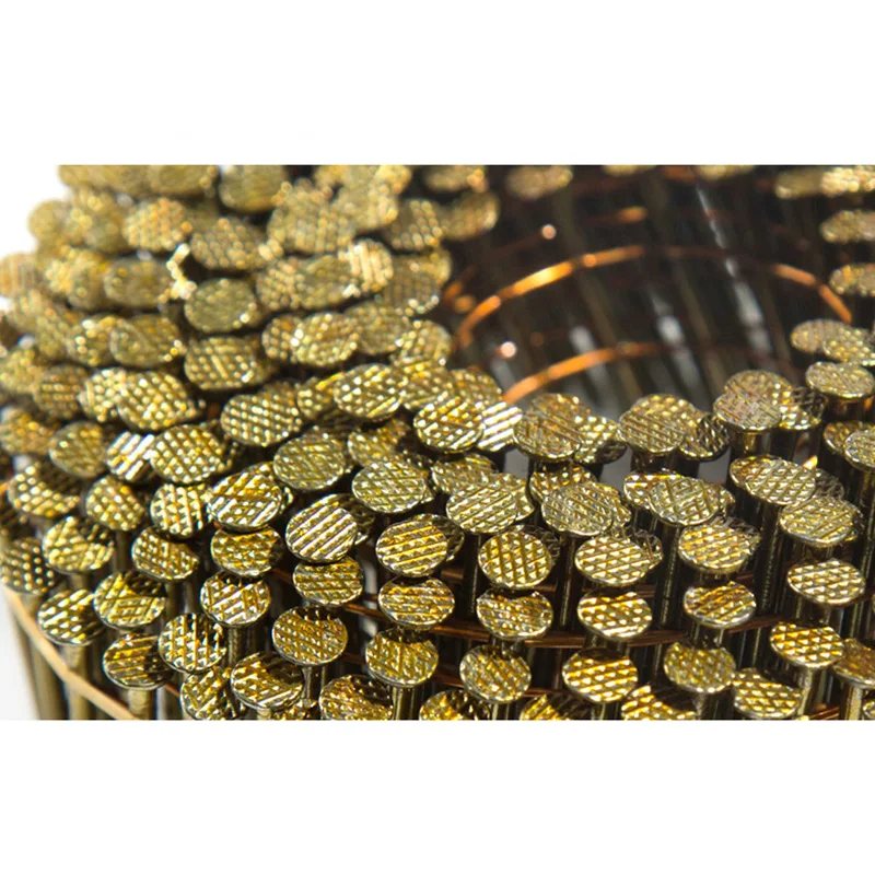 Best Quality Pallet Coil Nails for Sale 15 Degrees Wire Coil Nail farming collated coil nails