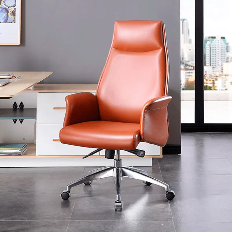 Fashion Design Computer Leather Swivel Up down Adjustable Meeting Home Office Chair