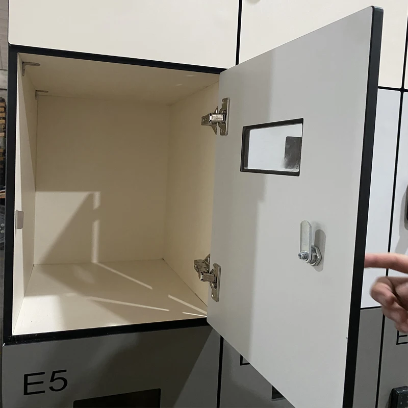 New Model Double Tier Mixed Color Customized Locker with Digital Lock