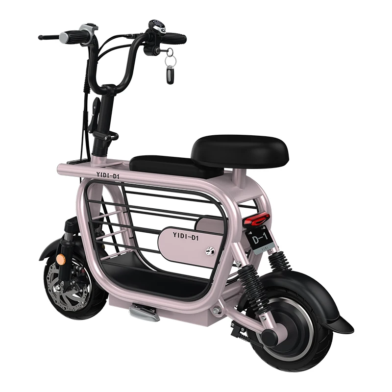 electric motorcycle mini small electric scooter electric scooter with per carrier