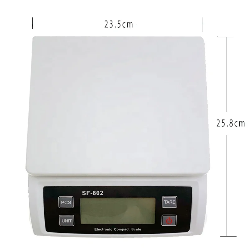 sf 802 20kg 1g bench scale 10kg digital electronic kitchen scale food weighing scale