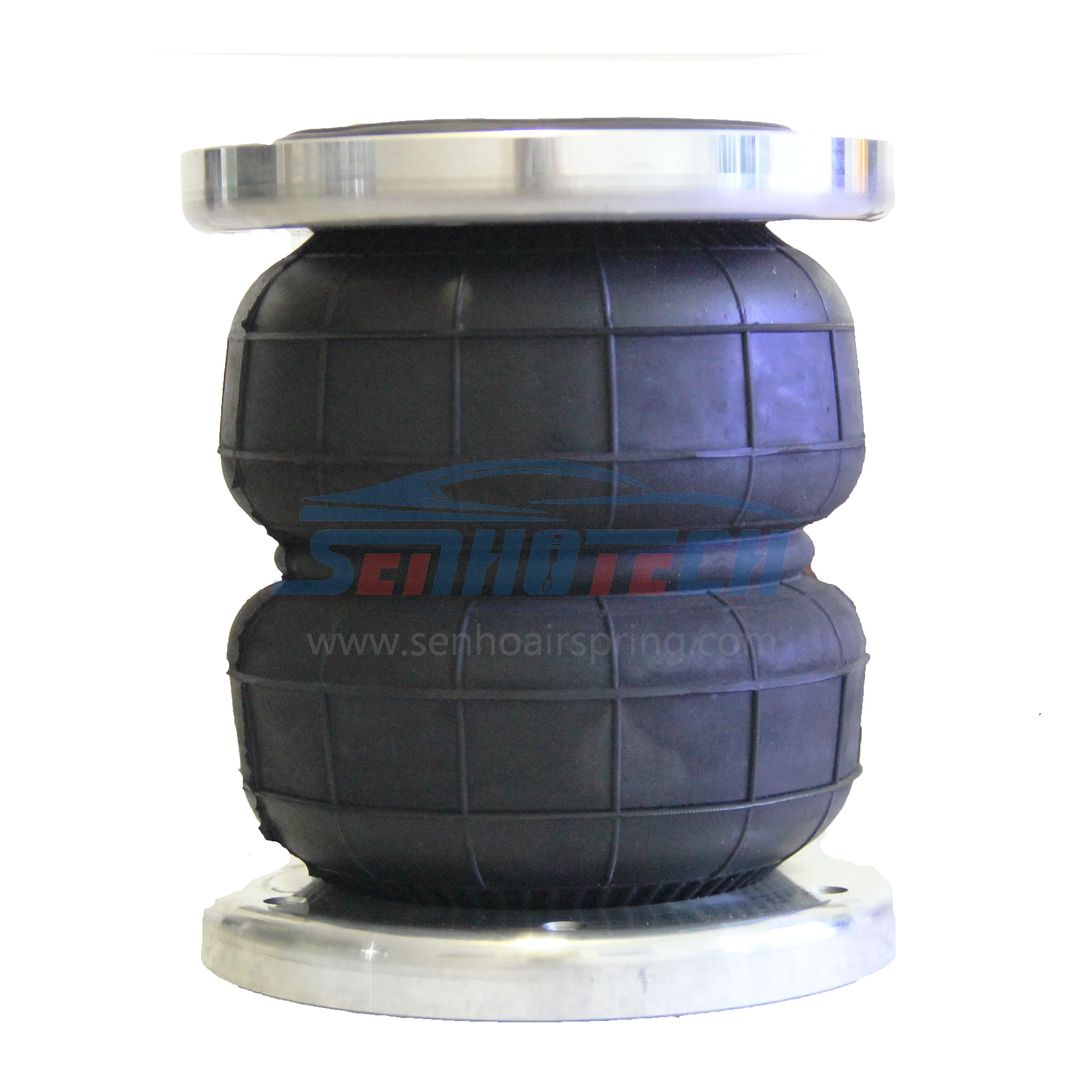 Senho Universal Standard Hyperbolic 2B2400 Air Suspension Rubber Bellows Bag Double Convoluted  Standard With Open Flange