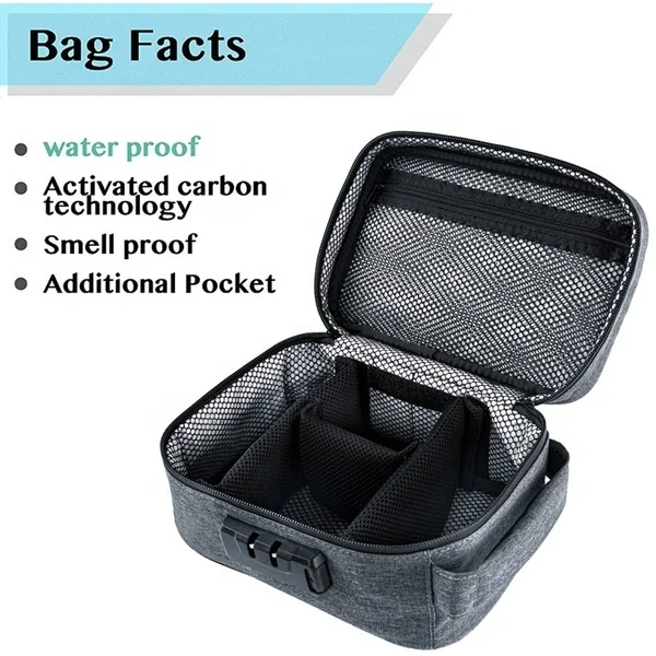 Коробка для хранения, лидер продаж, пахнущий запах, защита от запаха, углеродное волокно, сумка для багажа, чехол, пенька для травы