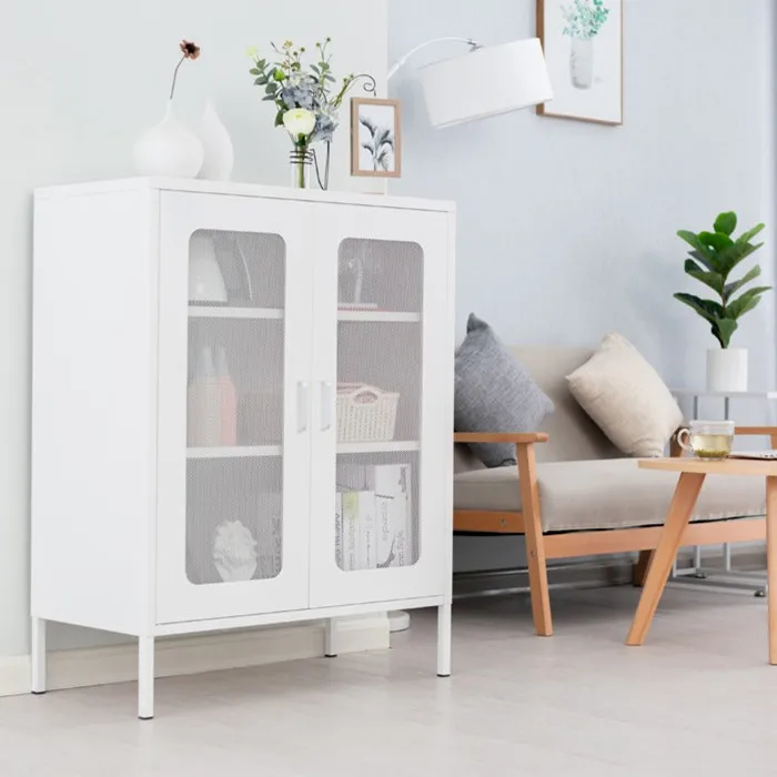 Living room tv stand mesh door sideboard cabinets modern wall steel shoes storage cabinet cheapest custom sideboard cupboard