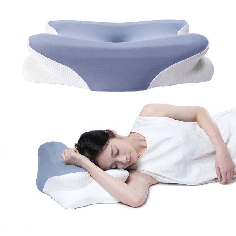 Cheap ODM OEM China Wholesale Modern Orthopedic Cervical Contour Pillow Memory Foam For Bed