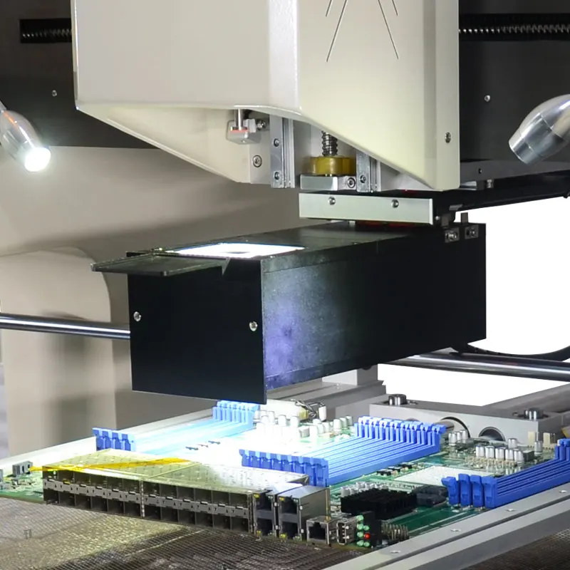 WDS-1250 Pcb оборудование для поверхностного размещения SMD SMT линейный чип монтируемый автоматический светодиодный высокоскоростной машины захвата и