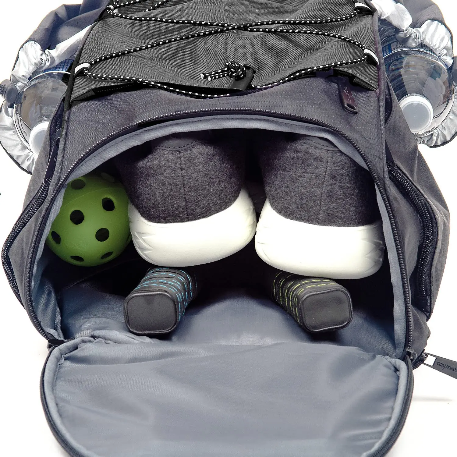 Новейший дизайн спортивный держатель для теннисных мячей лопатки пиклбола сумка бадминтона рюкзак