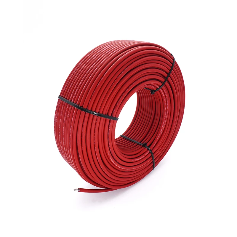 PV Wire 10 AWG Solar Cable Power Connection DC for Panel Type Ring Length Jackery Extension