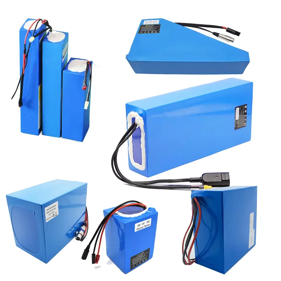 Lithium Ion Batterie Pack for Electric Scooter Motorcycle 36v 48v 60v 72V 10ah 13ah 15ah 20ah 30ah Bike Electric Bicycle Battery
