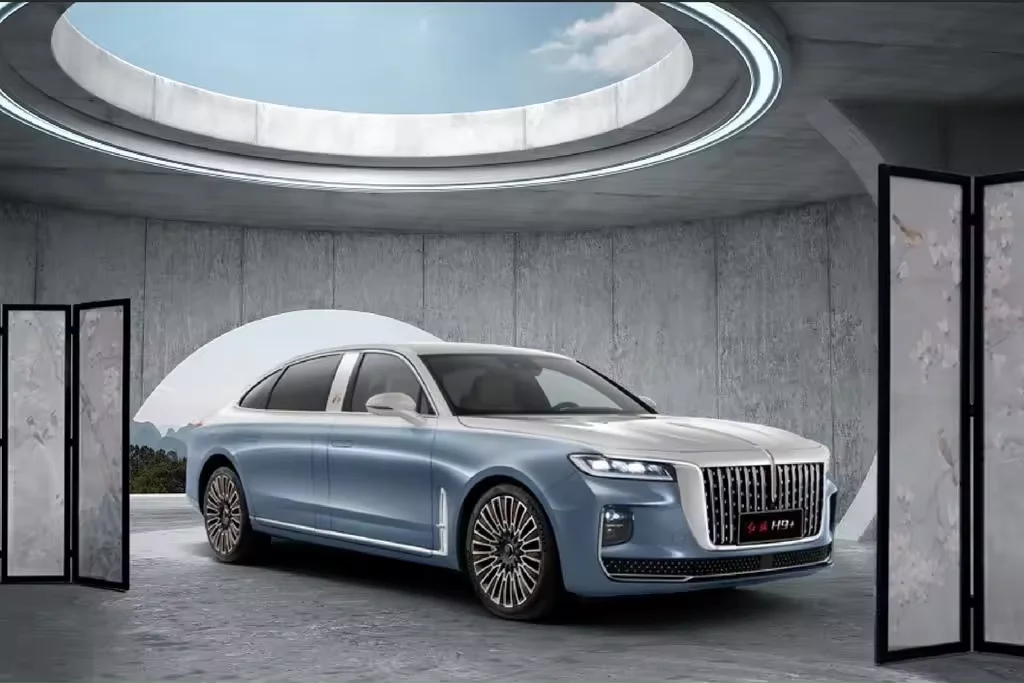 High Speed New Cars China Brand Honhqi 4 Seats New Hongqi H9 New Gasoline Car