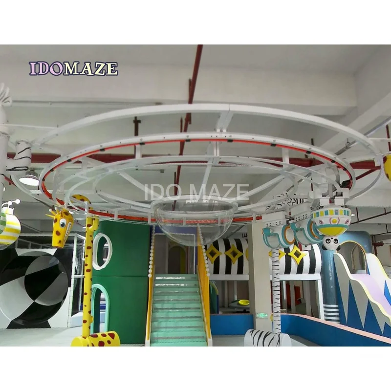 Children Playground Equipment Indoor Amusement Park Playground Equipment Electric Animal Ball Play Machine