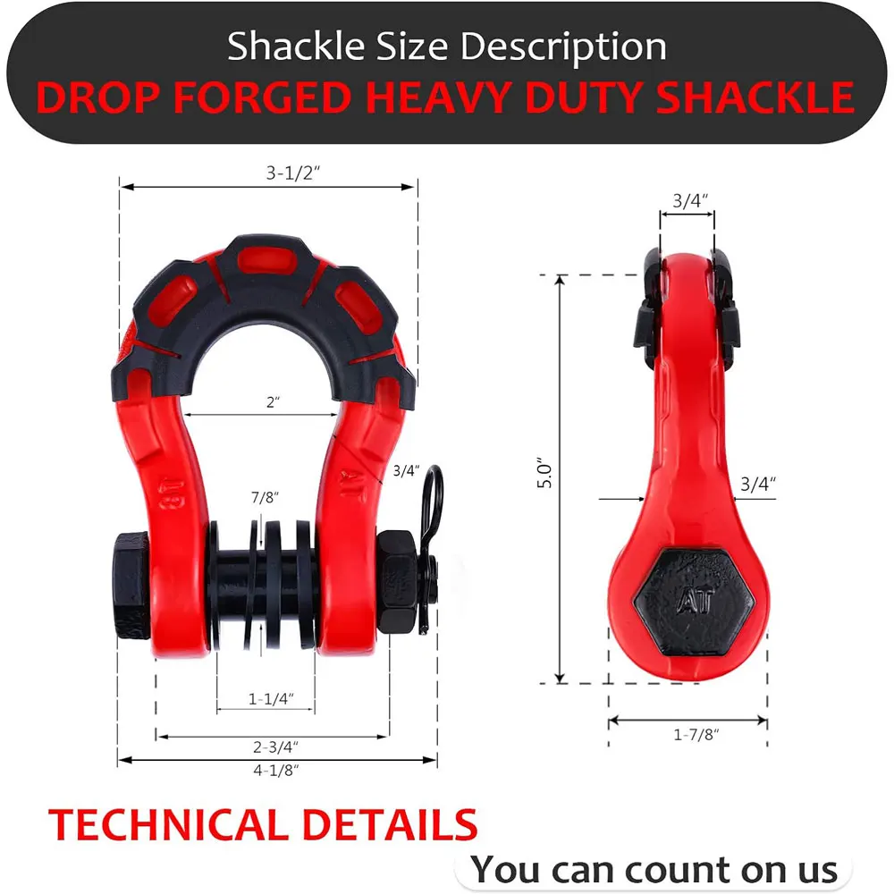 Good Quality Industrial Heavy Duty Type Turnbuckle Chrome Shackle Special Snatch Block Shackle