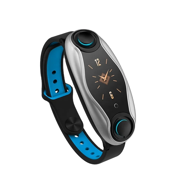 T90 smart watch with TWS earbuds 2 in1 Sports Fitness Activity smart band Heart Rate Tracker Blood Pressure bracelet