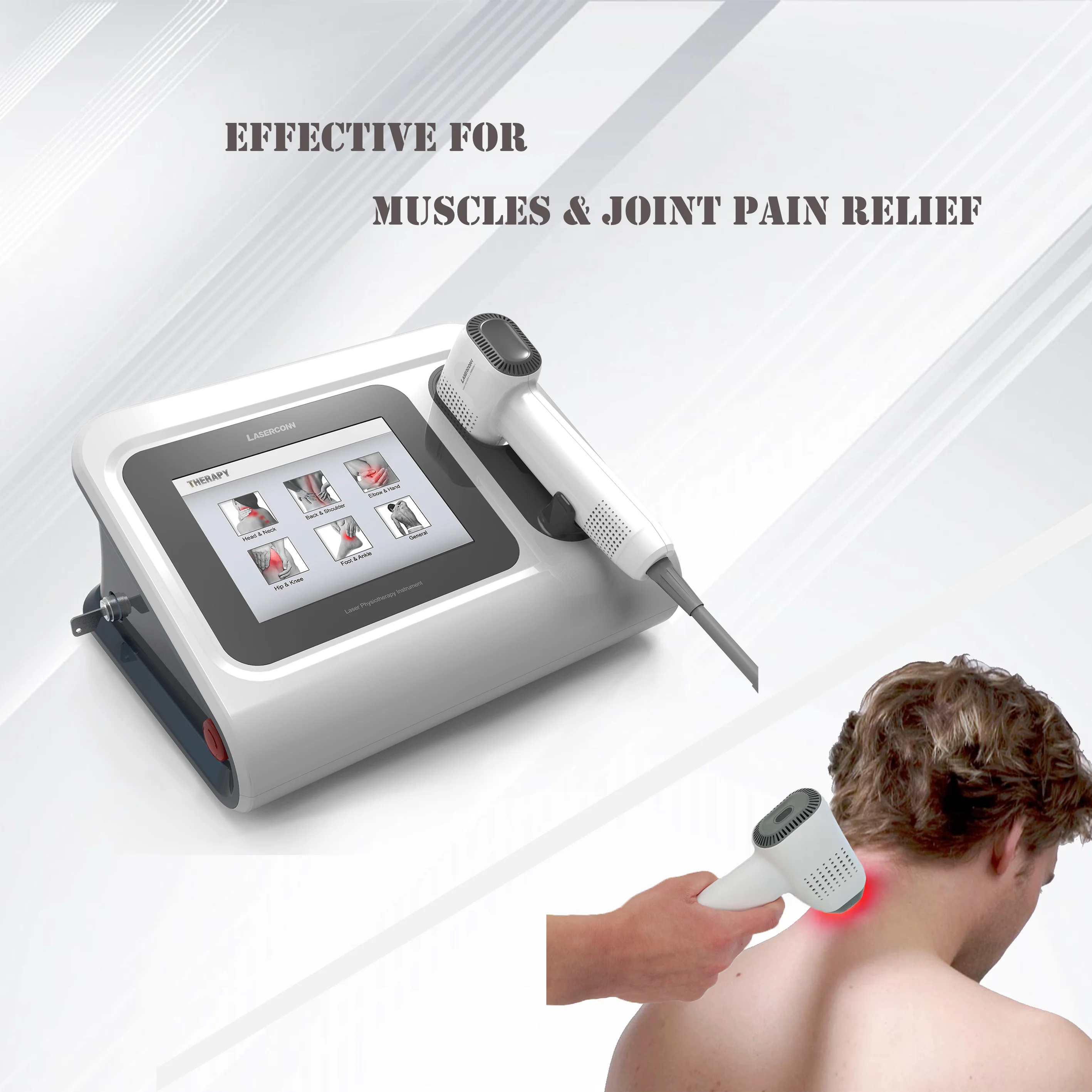 Portable type low level laser therapy for body pain relief
