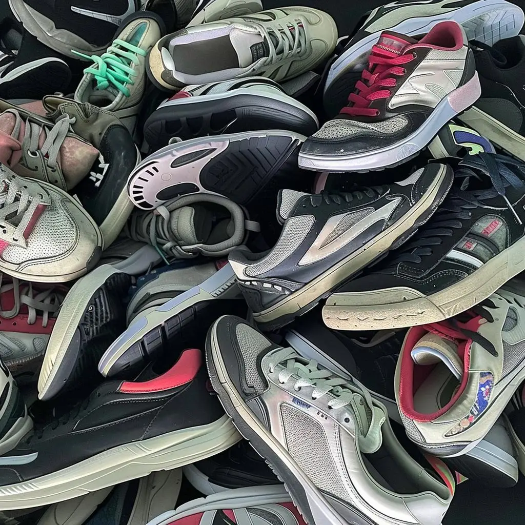 Premium Quality Wholesale Men Sports Shoe Bales Used Branded Bale Second Hand Shoes In Pakistani Price