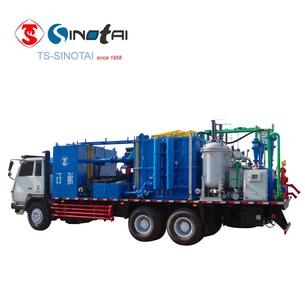 Environmental Friendly! for oilfield well flushing! Truck-mounted Flushing Truck