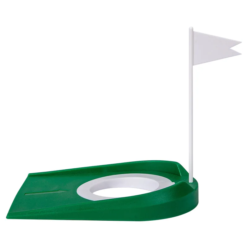 Factory Golf Putting Cup With Flag Golf Hole Cup Trainer Accessories Indoor/Outdoor Putter Practice Aids Golf Putter Trainer