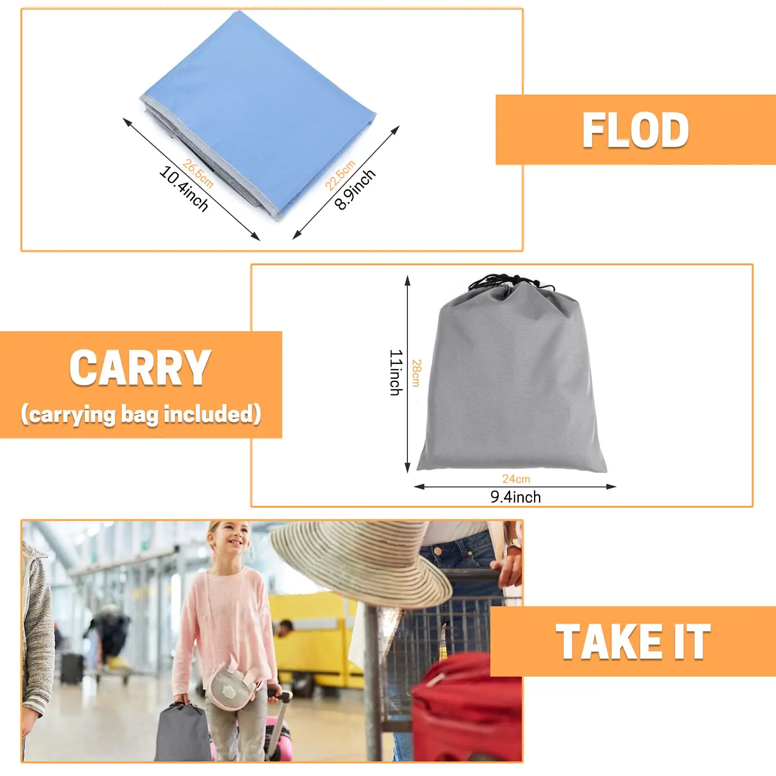 Kids Airplane Footrest Toddler PortableTravel Foot Rest Hammock for Flights Kids Bed Airplane Seat Extender