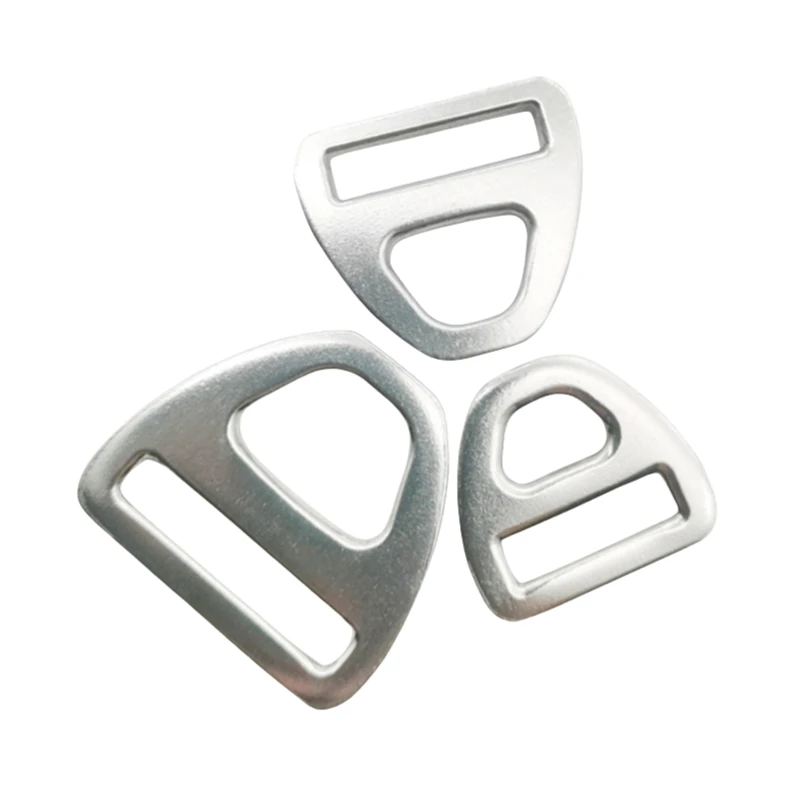Unique Features Triangle D Ring Buckle Aluminum Triangle Buckle Triangle Glide Belt Buckle