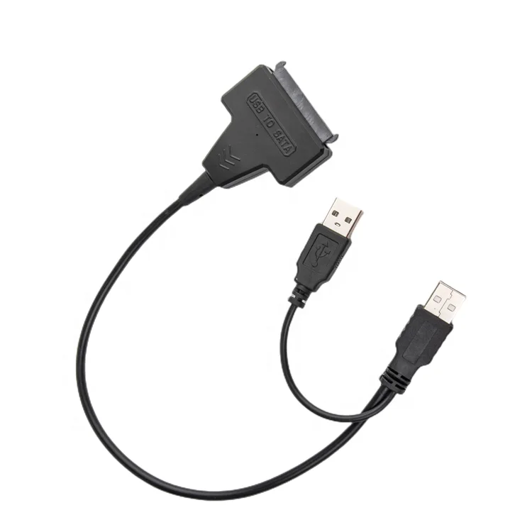 High speed usb 2.0 to sata 22 pin Easy Drive Line Mobile hard disk data cable