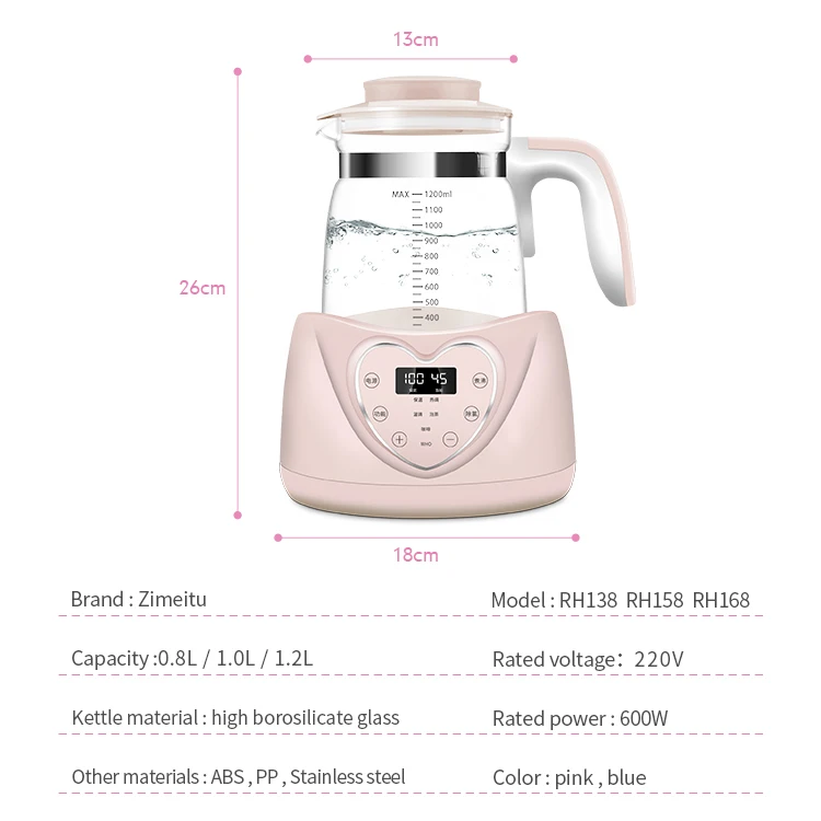 Multi-Functional Baby Milk Warmer Thermal Insulation Heating Health Pot for Baby Bottle