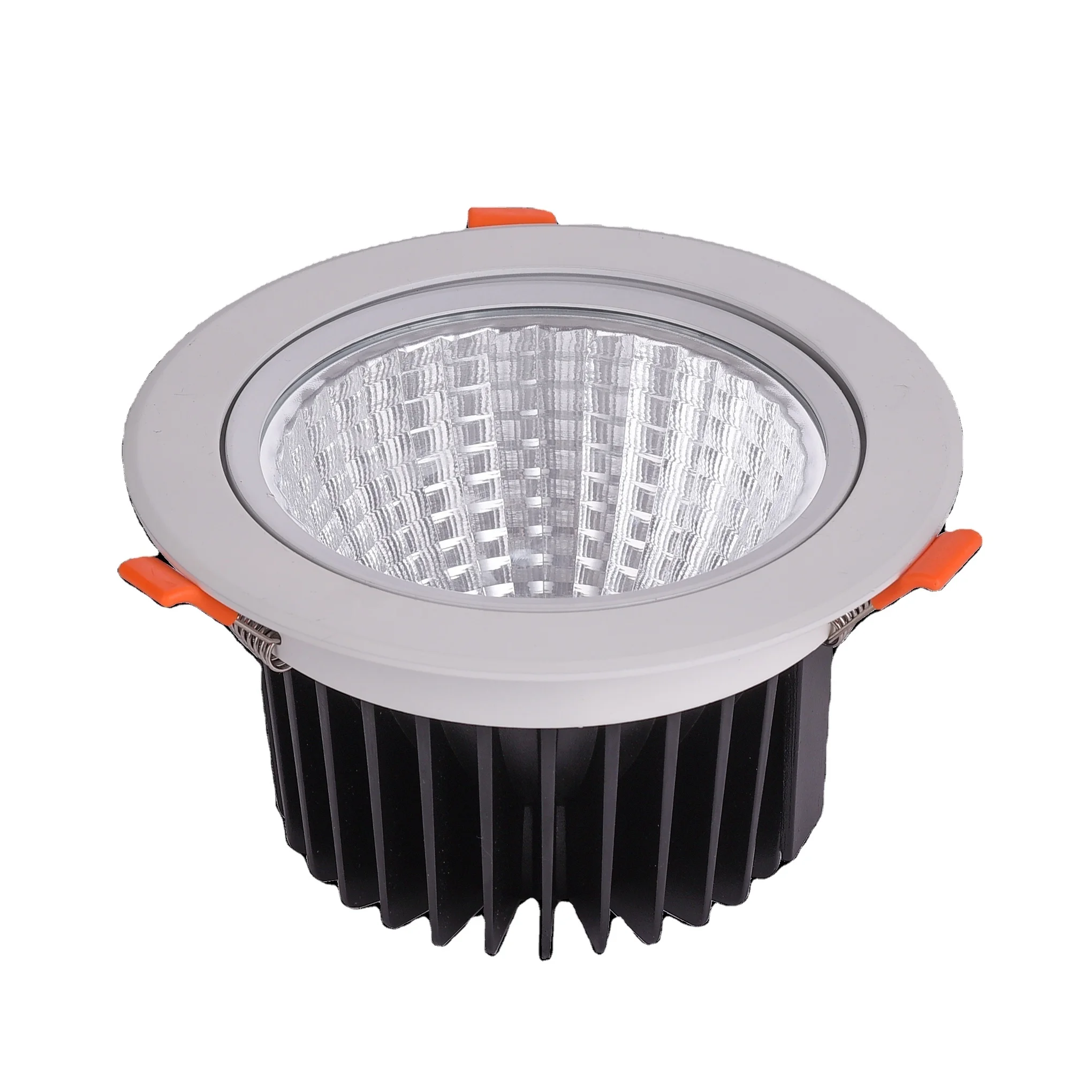 
6W 12W 20W Ceiling Spotlight Frameless Black Decorative Housing Spot Light Recessed Hotel Led Cob Downlight 
