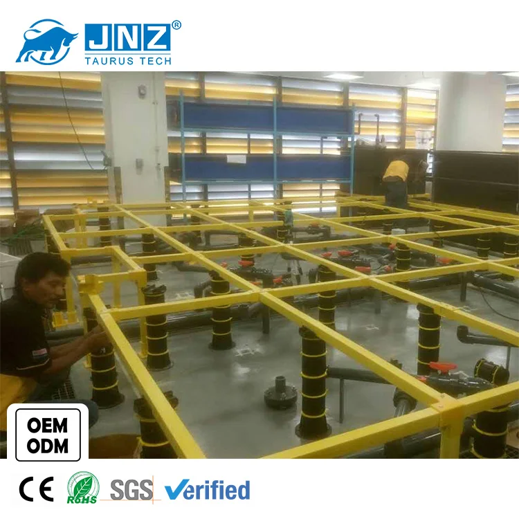 JNZ height adjustable plastic decking pedestal for joist credit deck