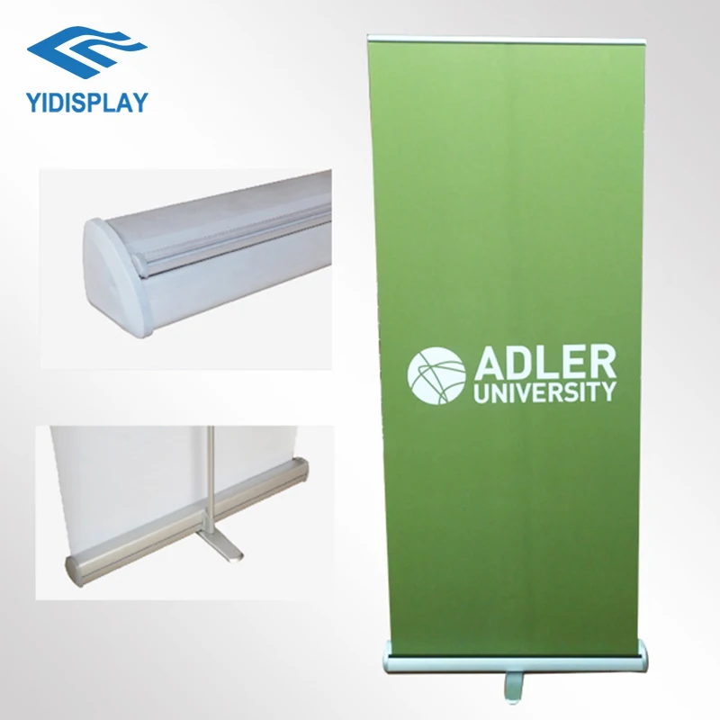 Factory Direct Sale Pop Up Stand Vertical Fabric Banner Backdrop