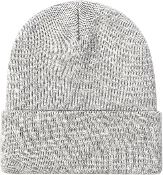 Factory Supply Knitted Crown Baseball Cap Custom Beanie Woven Label Logo Knitted Cap