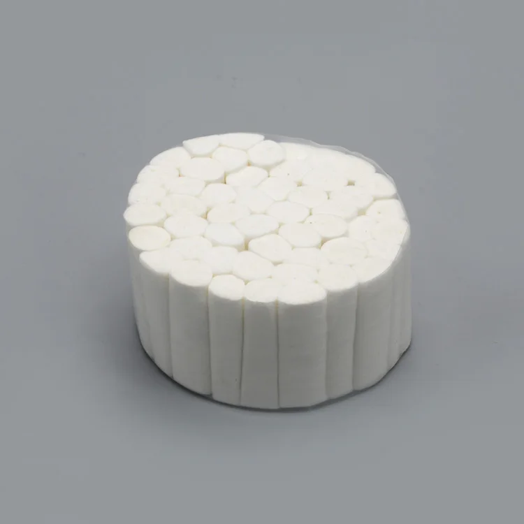 Dental surgical cotton rolls disposable cotton roll