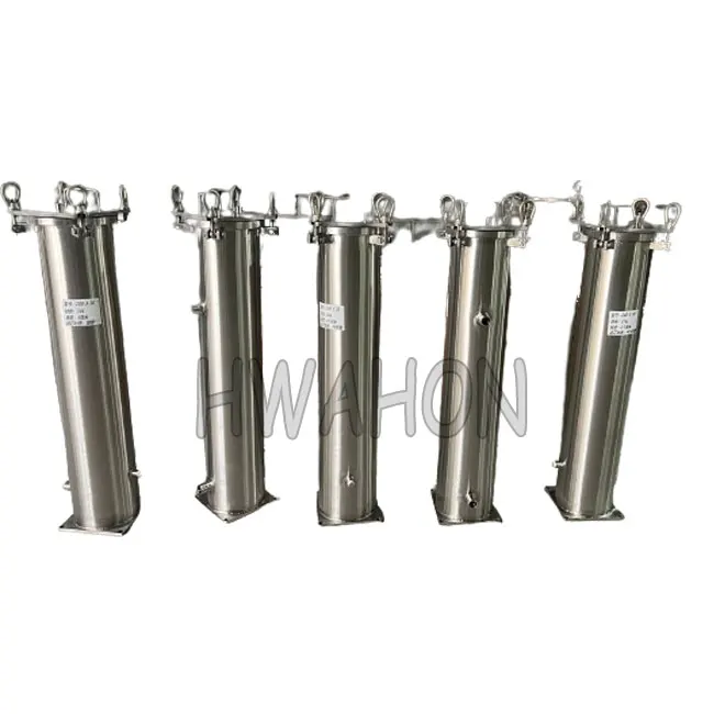 Industrial Filtration Equipment Stainless Steel High flow Filter Housing Precision Cartridge 304/316L Structure Industrial