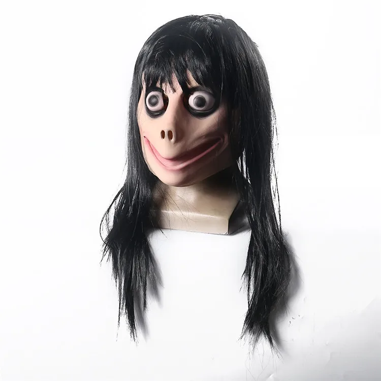 2020 new product MoMo Halloween horror mask party halloween mask cosplay costume supplies