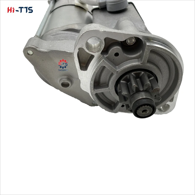 Hi-TTS Excavator Starter Motor E307E2 C2.6 12V 9T 2.0KW Engine Starting Motor 15425-63010 028000-9030 for Kubota