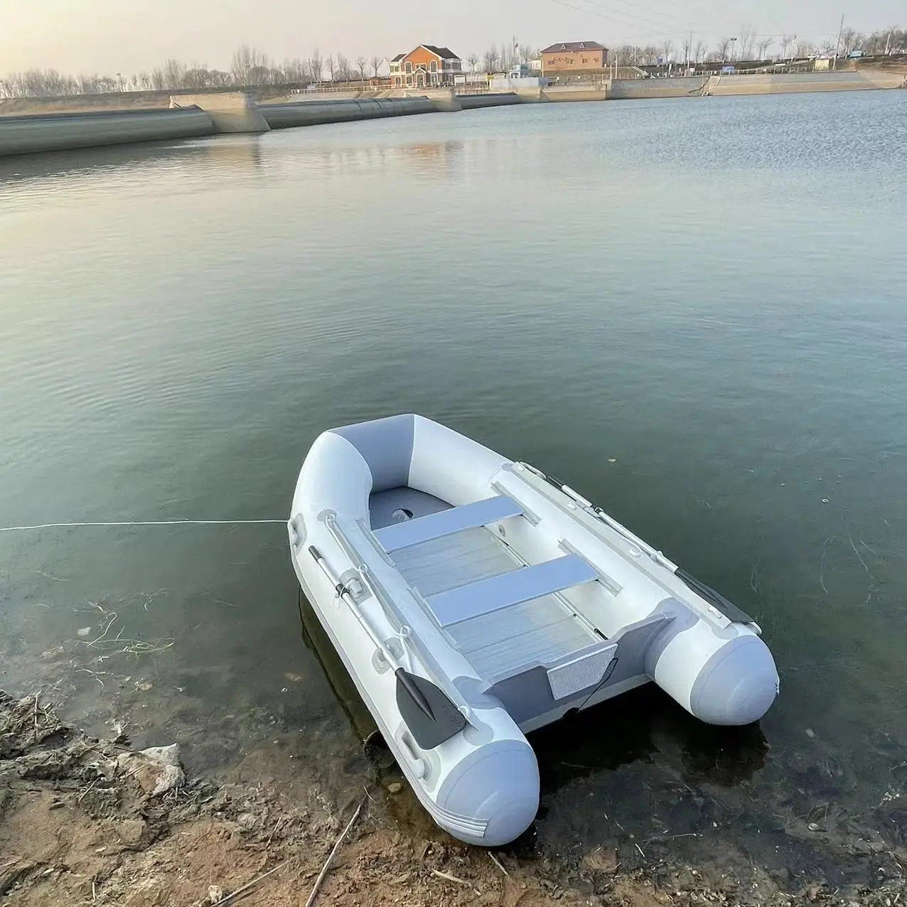 (Ce) Китай 1,2 мм или 0,9 мм 3,3 м оптовая продажа ПВХ складная надувная лодка надувная рыболовная Лодка США