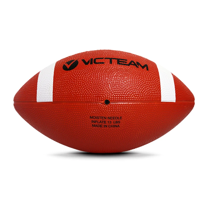 Cheap Custom Logo Rubber American Football Rugby Ball For Promotion