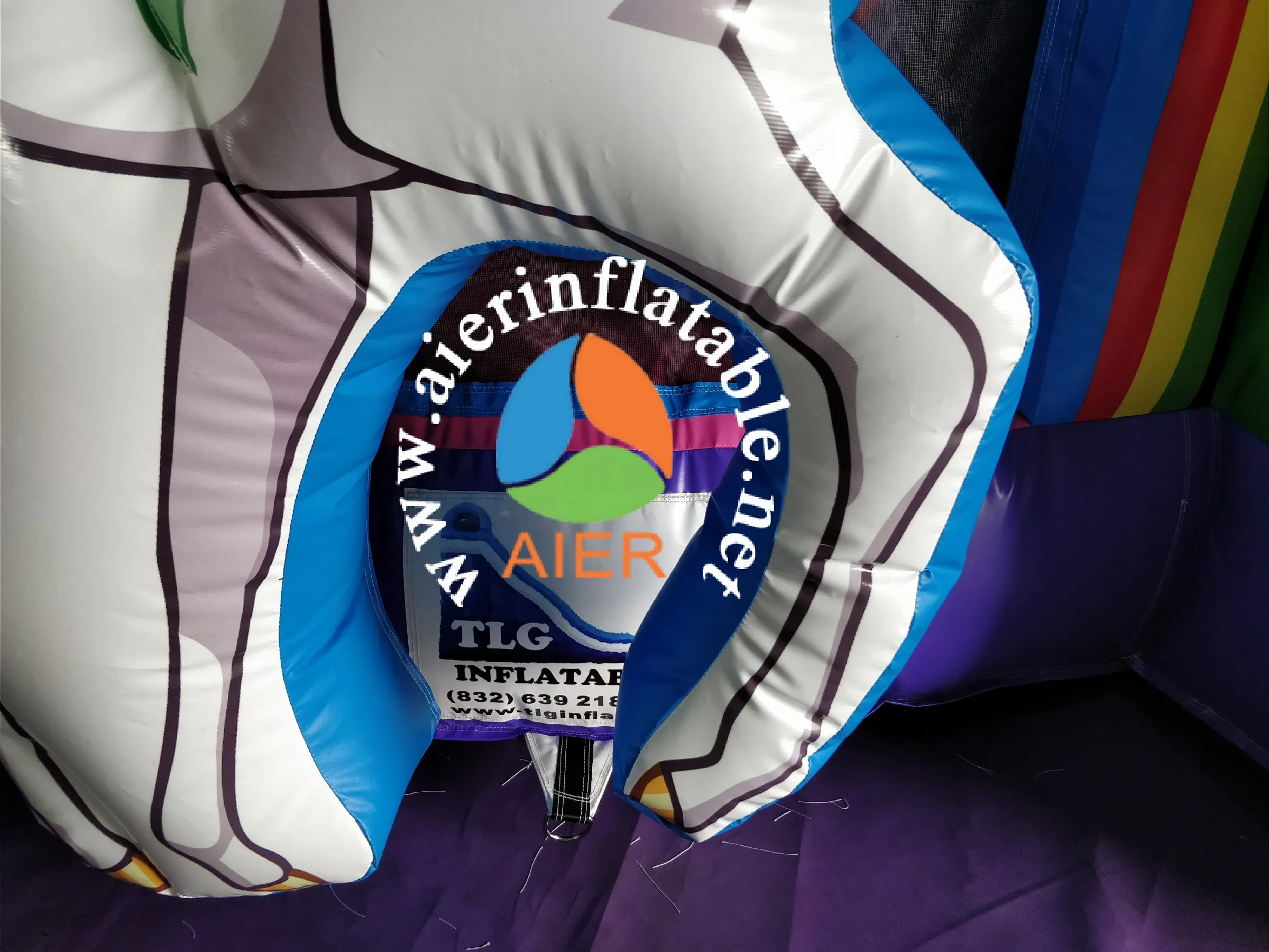 Самые популярные надувные отказов замок/хорошее качество Единорог funland для детей