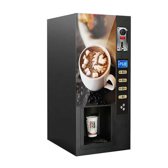 Hot beverage distributor automatic hot beverage vending machine coin operated design other coffee makers supplier