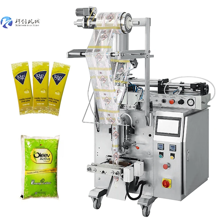 
Automatic vertical liquid water honey sachet / Chili sause / packaging machine 