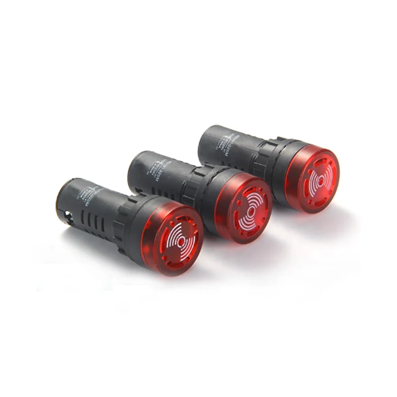 Perfect 22Mm Ad101-22Sm Flash Led Alarm Indicator Light Ac220V Buzzer