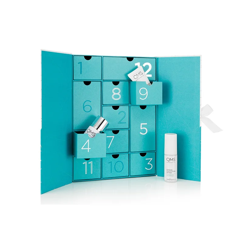 Empty Fidget Advent Calender Cardboard Packaging Box Calendrier De Lavent 24 Jours Christmas Advent Calender Box 25 Days