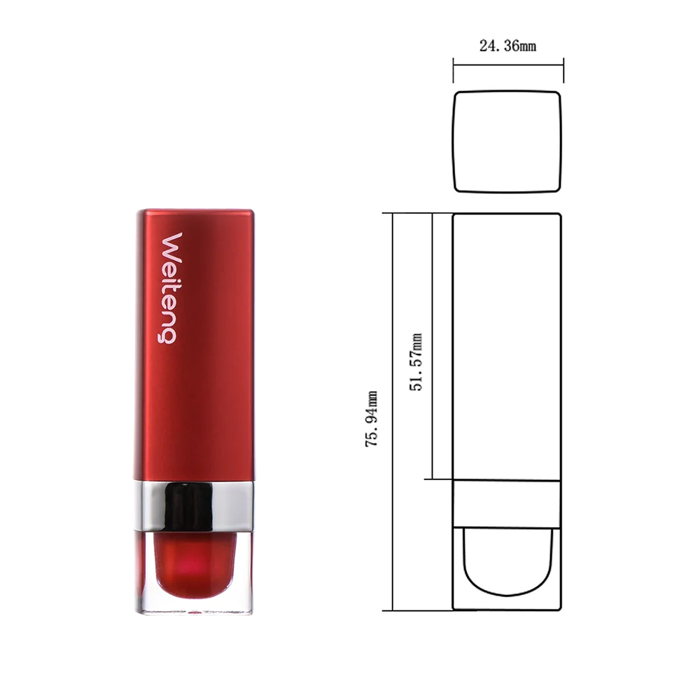 Оттенок для губ Kylie, выбор для ребрендинга-классический квадратный контейнер для губ