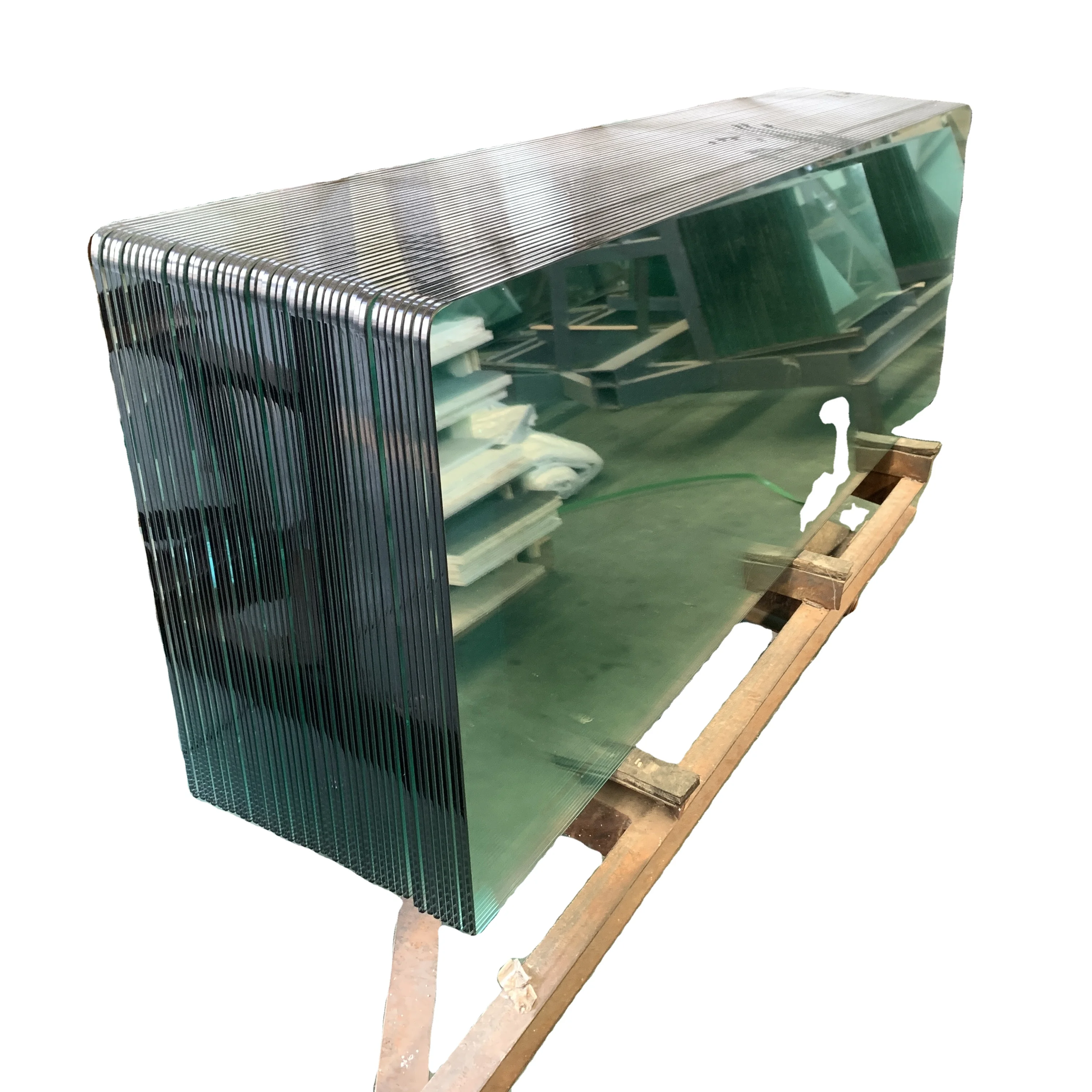 clear Tempered Glass square Meter Price in the Usa 10mm 12mm 20mm Table Top of Panels for Sale