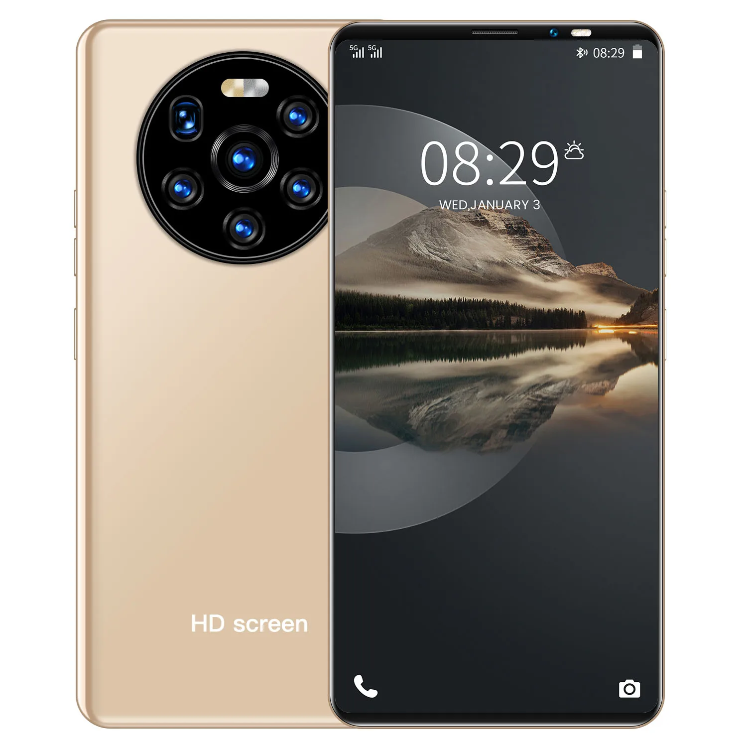  Горячая распродажа! Коврики 40 Pro 12 Гб + 512 дешевые смартфон сделаный в Китае Android 10