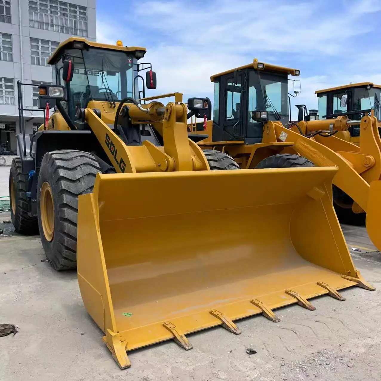 Used Chinese SDLG LG956L 5 ton mini Used front loader SDLG 953 956F 958 Used Small wheel loaders good condition cheap price