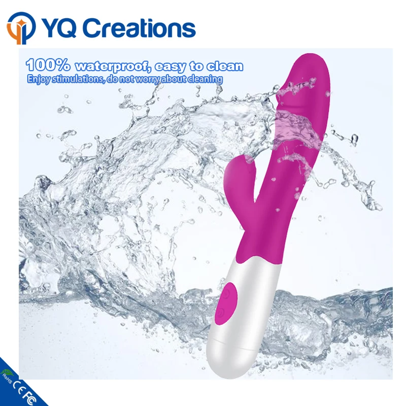 Amazon Hot Style G Spot Women Pussy Massager Cheap Silicone Rabbit Dildo Vaginal Electric Vibrator For Women Sex Toy