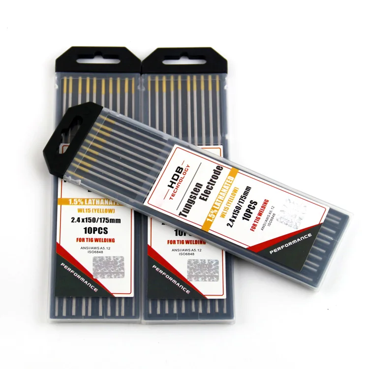 WL15 tungsten golden bridge welding electrode