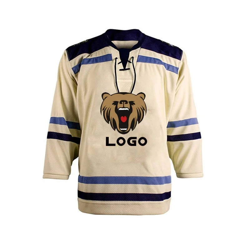 
OEM design ice hockey jerseys manufacture hockey jerseys sublimation printing 
