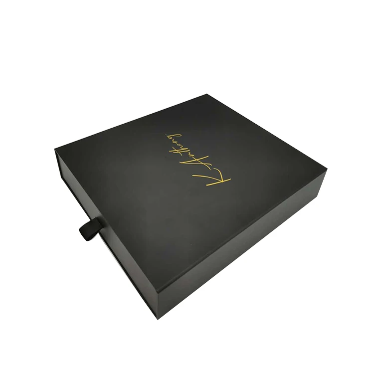 Custom Sliding Drawer T Shirt Clothing Luxury Packaging Box